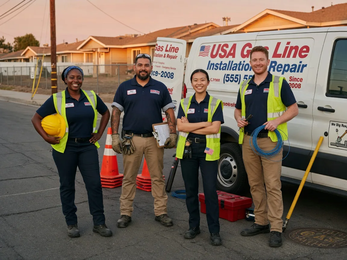 Gas Line Installation company in Zenia, CA